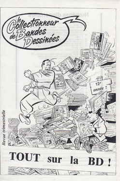 Flyer "Le collectionneur de Bandes Dessines"