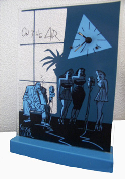 Clock "On the air"