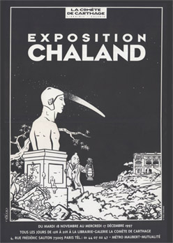 Affiche "Exposition Chaland"
