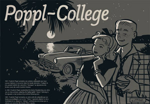 Display "Poppl college"