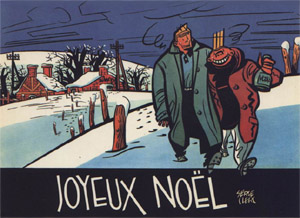 New Year's card "Joyeux Noël"